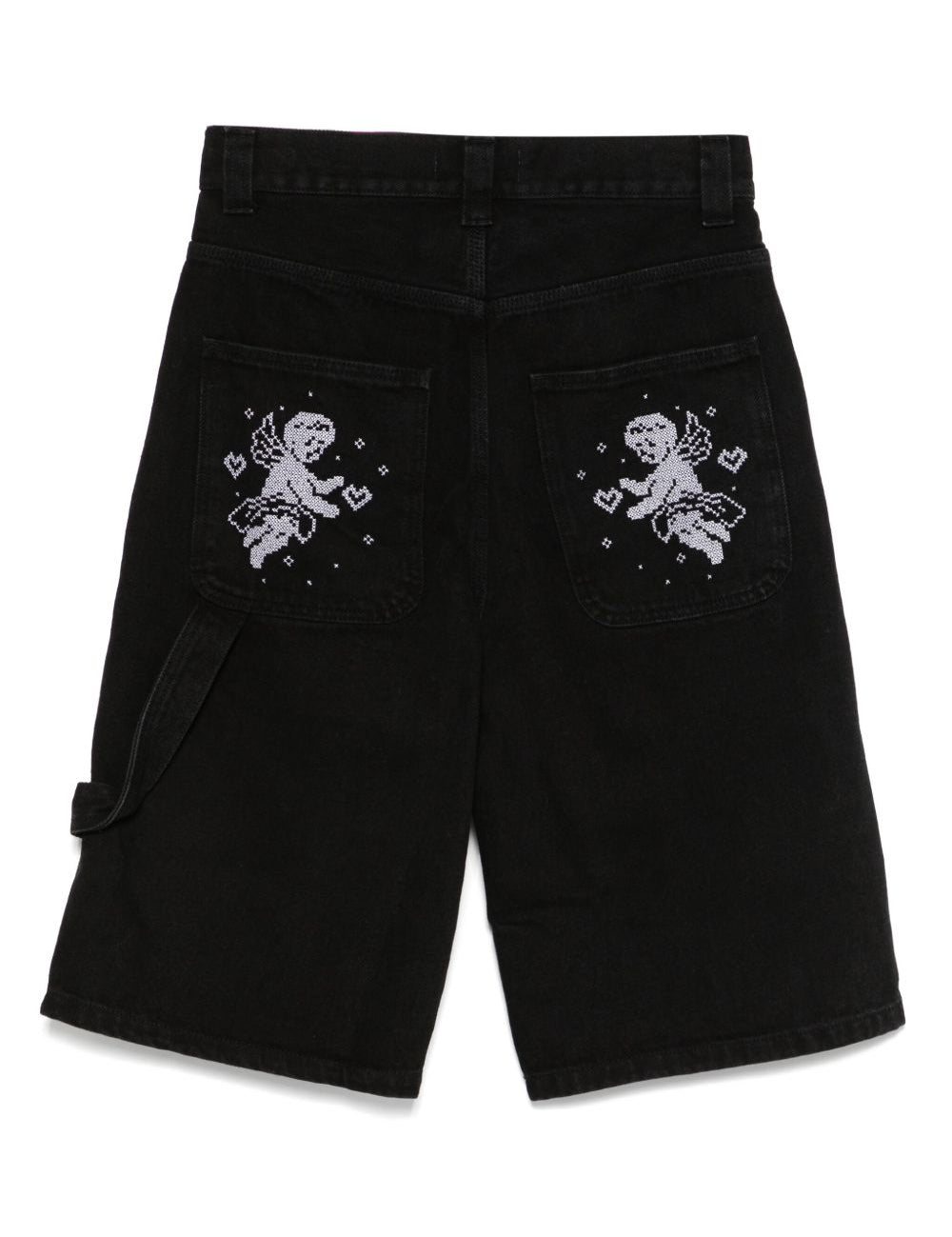 Shorts Heart On Hard On in nero <BR/> 
