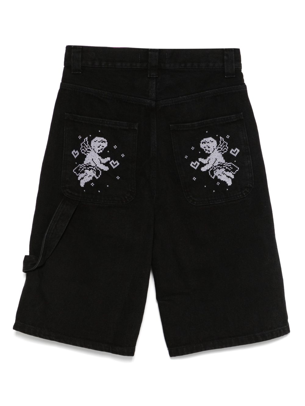 Shorts Heart On Hard On in nero <BR/> 