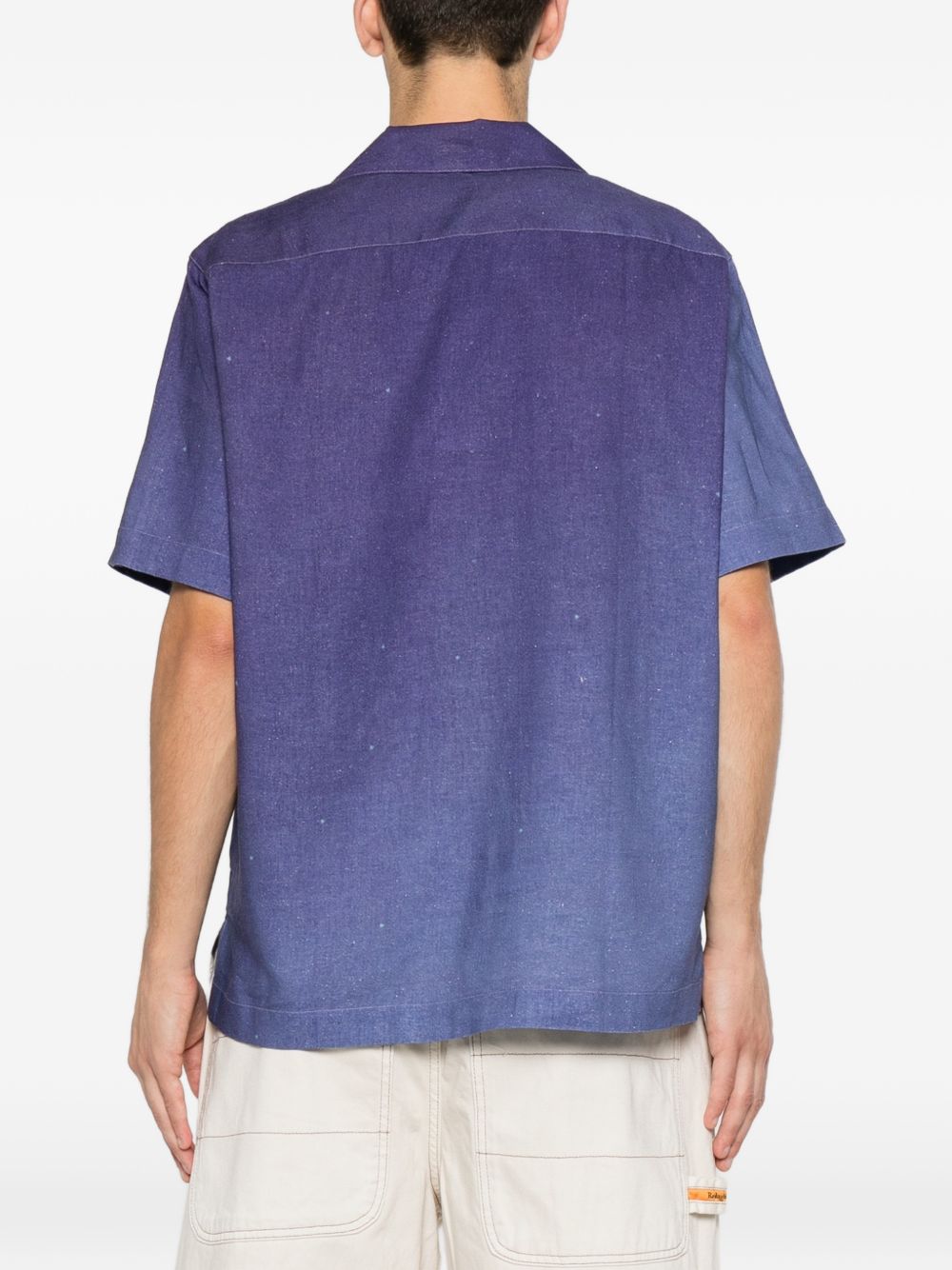Camicia con stampa grafica multicolore Carne bollente - uomo 
