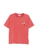 T-shirt con dettagli ricamati in rosso Carne bollente - uomo