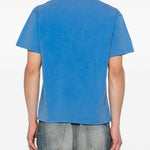 T-shirt con stampa stelle in blu Carne bollente - uomo 