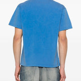 T-shirt con stampa stelle in blu Carne bollente - uomo 