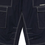 Jeans cargo con cuciture a contrasto in blu Carrer - uomo 