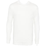 T-shirt a maniche  lunghe Doria in bianco Carrer - uomo 
