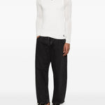 T-shirt a maniche  lunghe Doria in bianco Carrer - uomo 