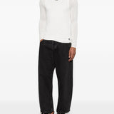 T-shirt a maniche  lunghe Doria in bianco Carrer - uomo 