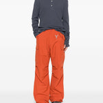 T-shirt Lis Henley Classic a maniche lunghe in blu Carrer - uomo 