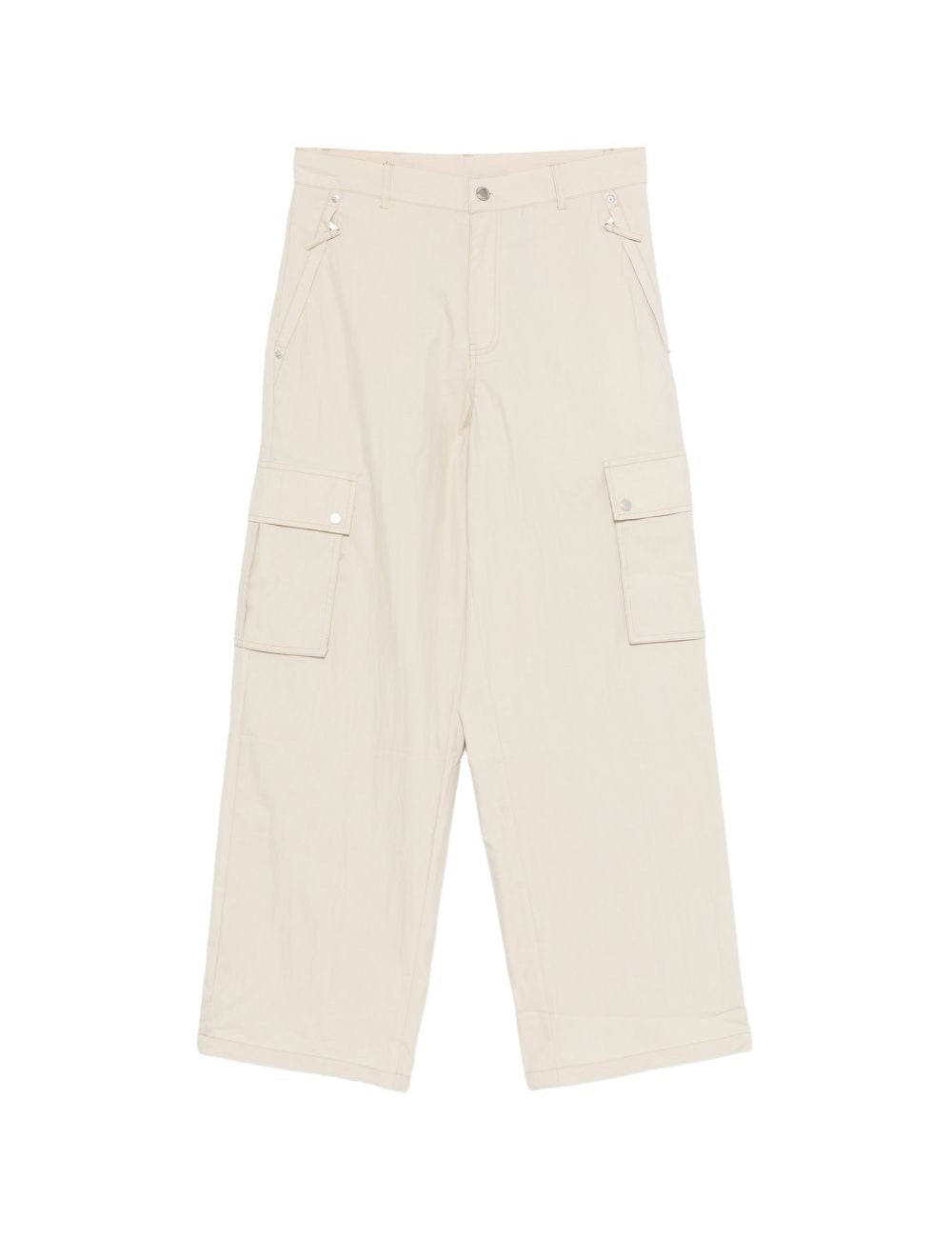 Pantaloni cargo vera in bianco Carrer - uomo 