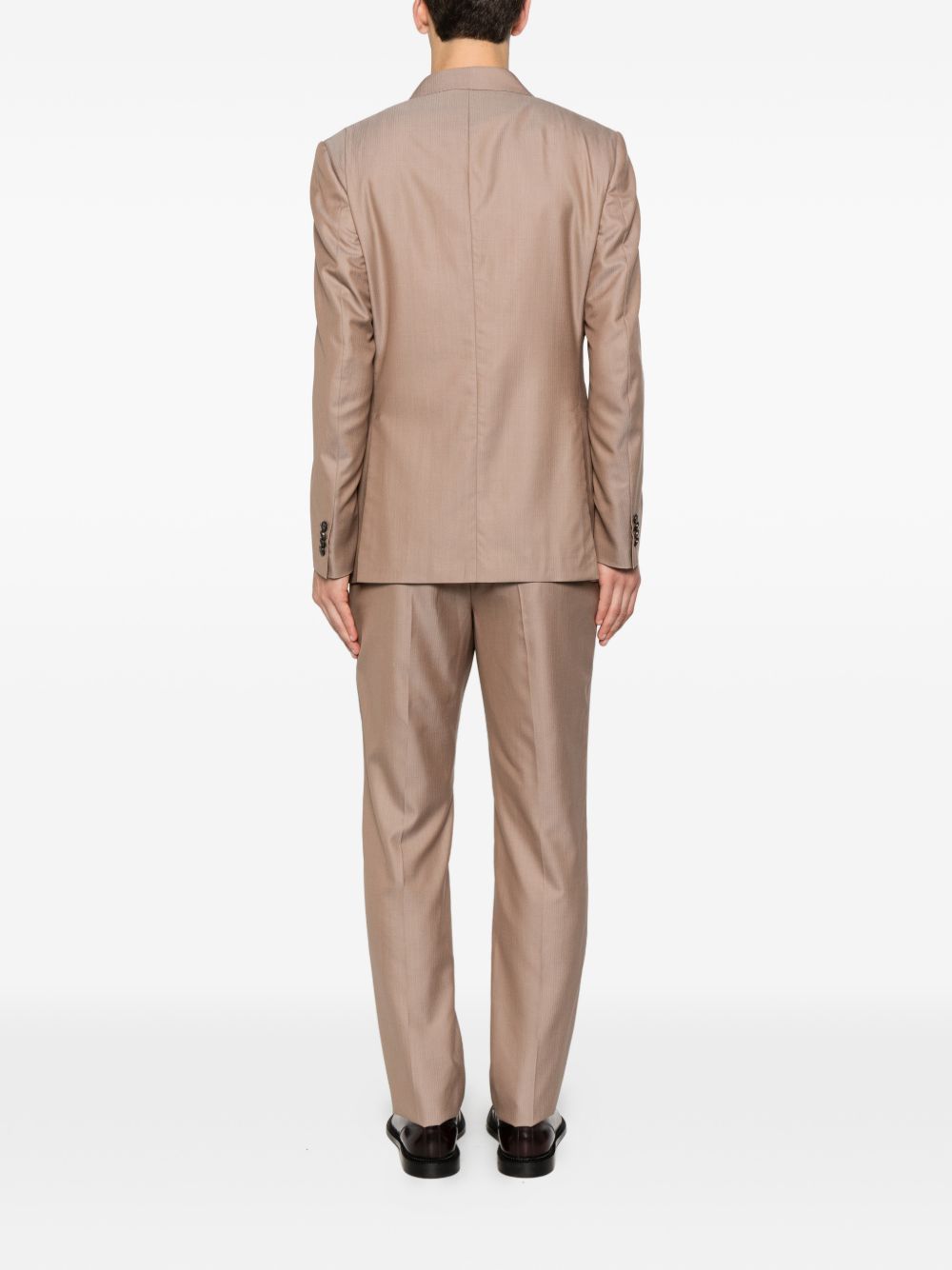 Completo doppiopetto in beige Caruso - uomo 