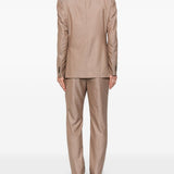 Completo doppiopetto in beige Caruso - uomo 