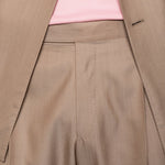 Completo doppiopetto in beige Caruso - uomo 