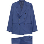 Completo doppiopetto Norma in blu Caruso - uomo 