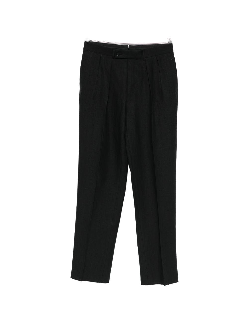 Pantaloni plissé  in nero Caruso - uomo 
