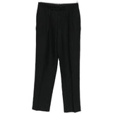 Pantaloni plissé  in nero Caruso - uomo 