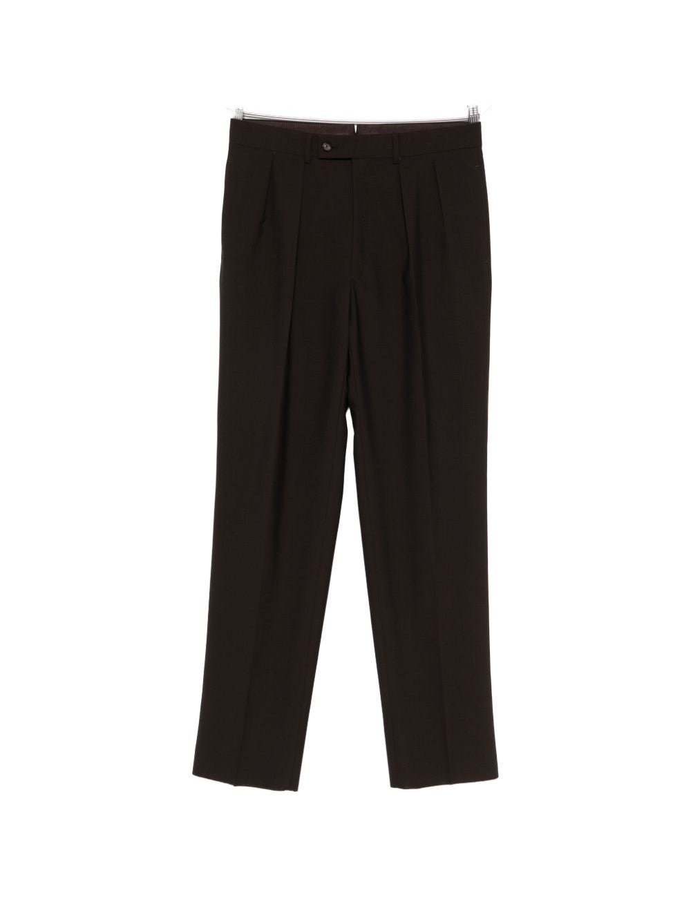 Pantaloni plissé  in marrone Caruso - uomo 