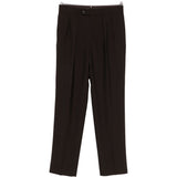 Pantaloni plissé  in marrone Caruso - uomo 