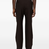 Pantaloni plissé  in marrone Caruso - uomo 