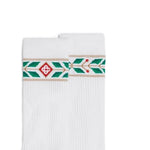 Calzini con stampa in bianco Casablanca - uomo 