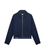 Giacca-camicia con logo in blu Casablanca - uomo 