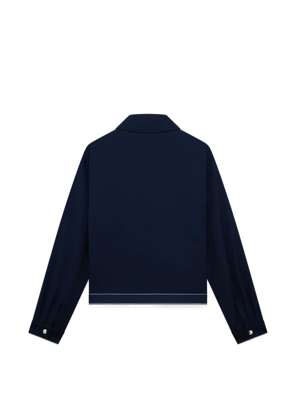 Giacca-camicia con logo in blu Casablanca - uomo 