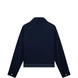 Giacca-camicia con logo in blu Casablanca - uomo 