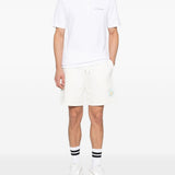 Polo con logo ricamato in bianco Casablanca - uomo 