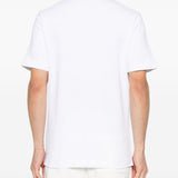Polo con logo ricamato in bianco Casablanca - uomo 