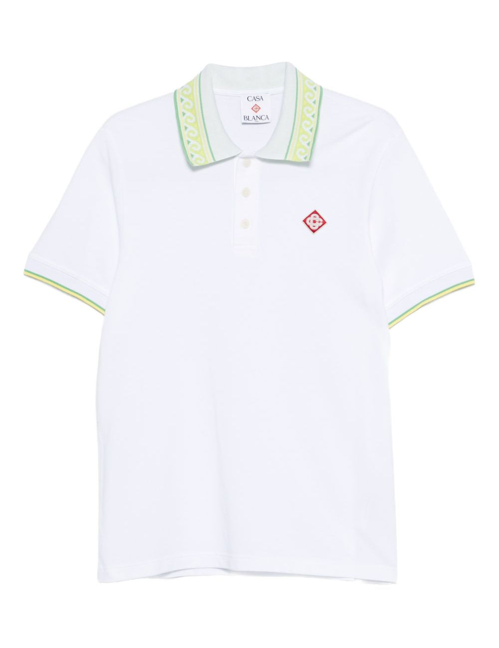 Polo Laurel in bianco Casablanca - uomo 