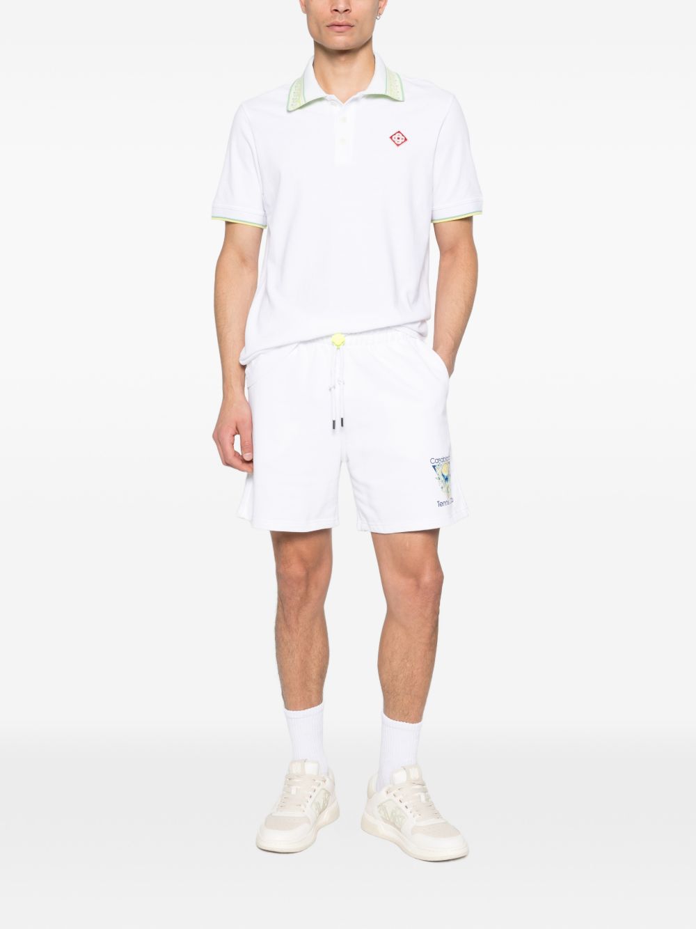 Polo Laurel in bianco Casablanca - uomo 