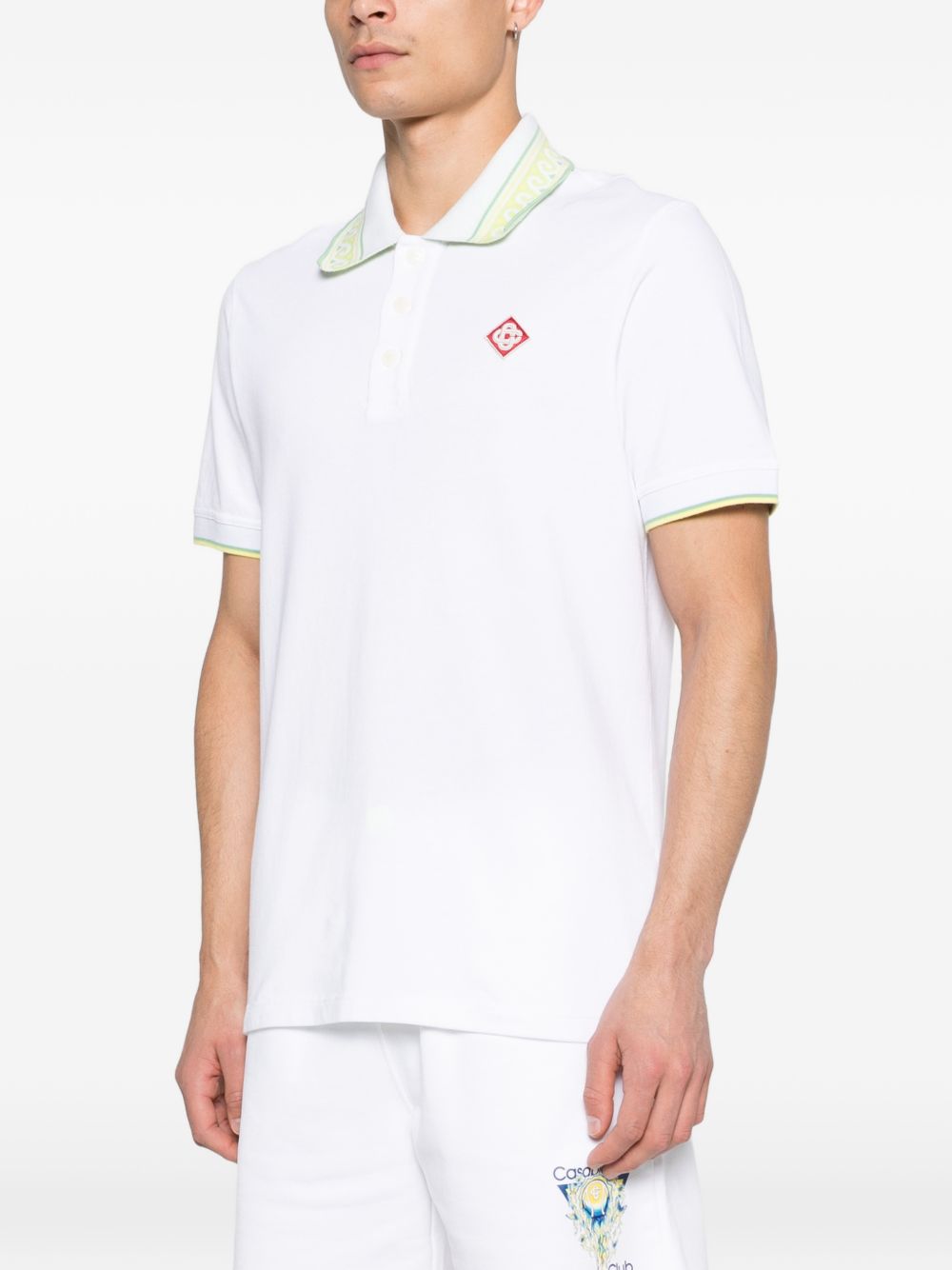 Polo Laurel in bianco Casablanca - uomo 