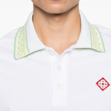 Polo Laurel in bianco Casablanca - uomo 