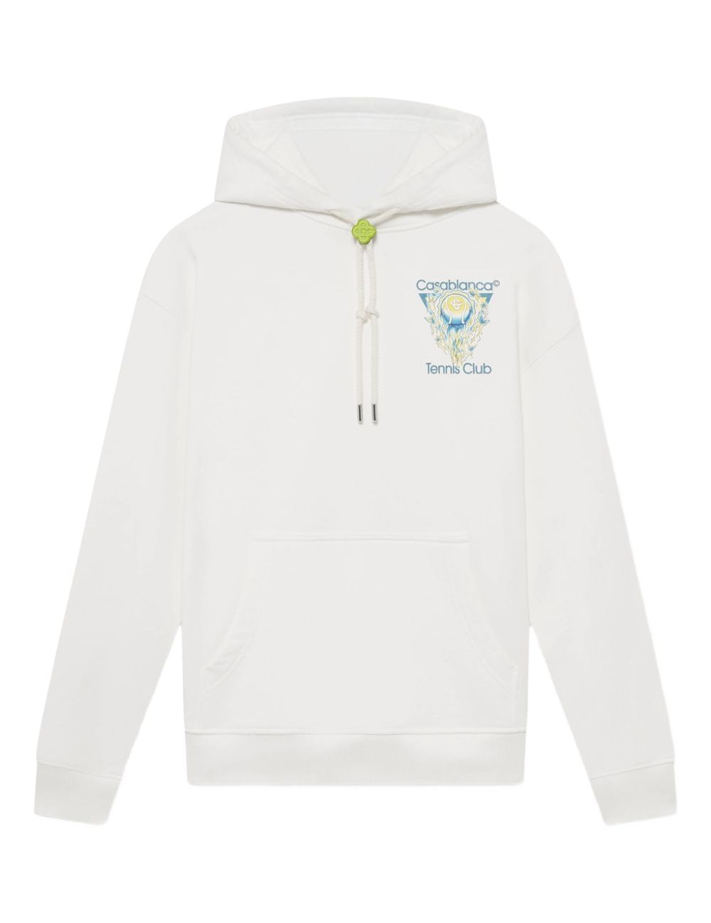 Felpa L'Arche de Tennis con cappuccio in bianco Casablanca - uomo 