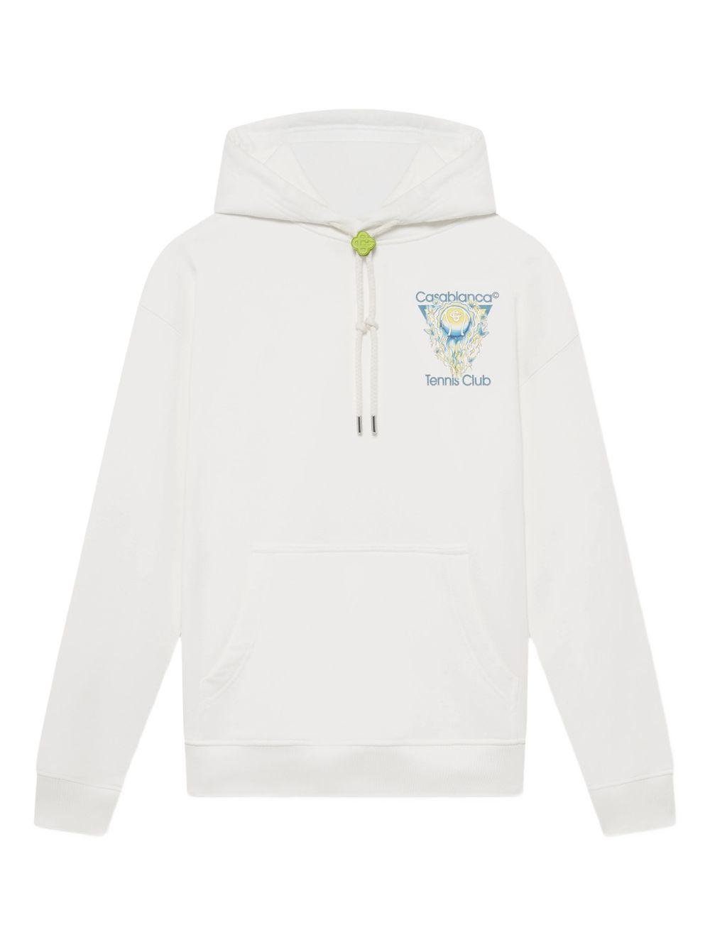Felpa L'Arche de Tennis con cappuccio in bianco Casablanca - uomo 