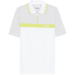 Polo con zip in bianco Casablanca - uomo 
