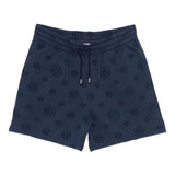 Pantaloncini sportivi con coulisse in vita a fantasia in blu Casablanca - uomo 