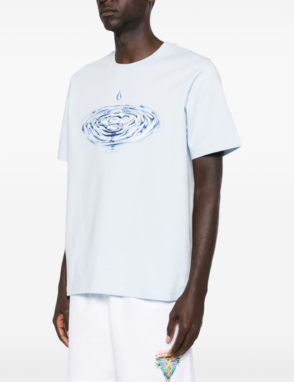 T-shirt con grafica in azzurro Casablanca - uomo 