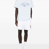 T-shirt con grafica in azzurro Casablanca - uomo 