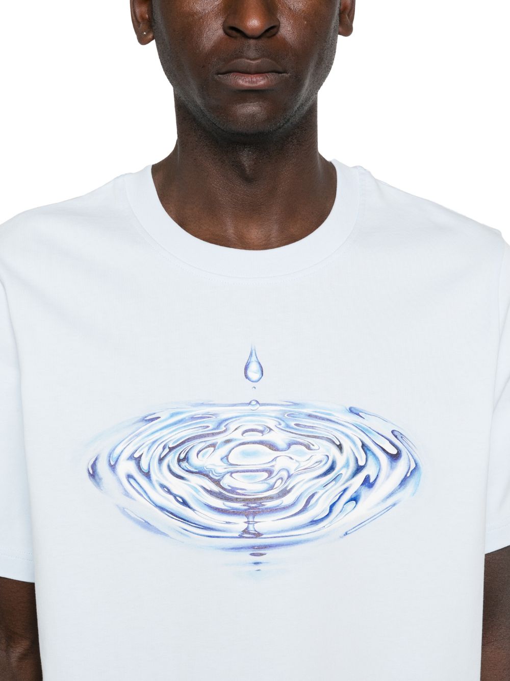 T-shirt con grafica in azzurro Casablanca - uomo 