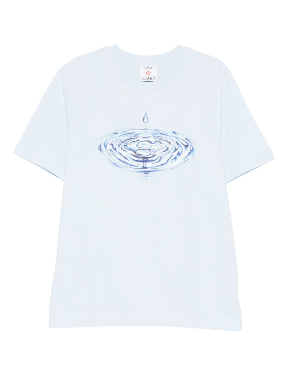 T-shirt con grafica in azzurro Casablanca - uomo 