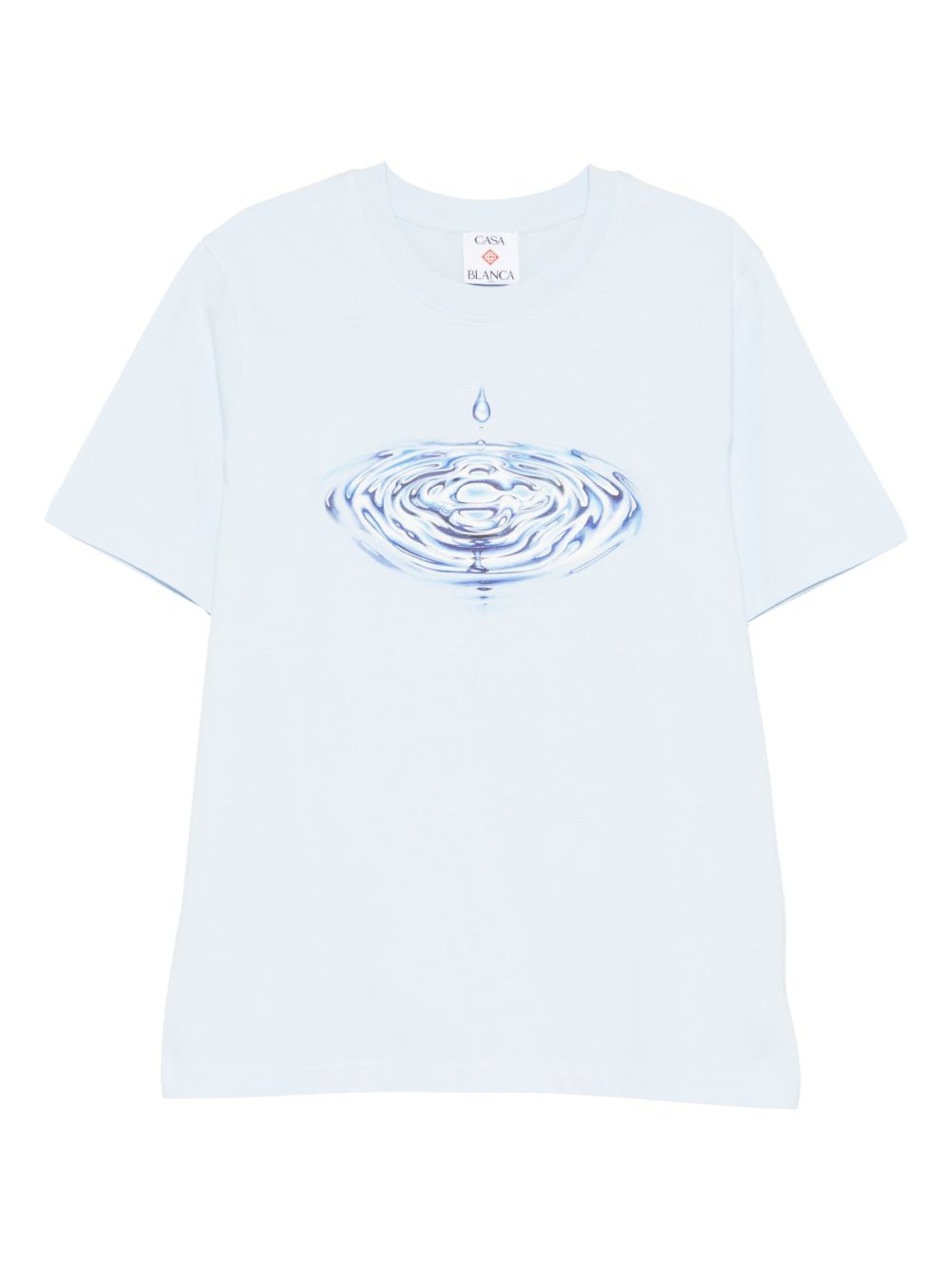 T-shirt con grafica in azzurro Casablanca - uomo 