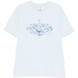 T-shirt con grafica in azzurro Casablanca - uomo 