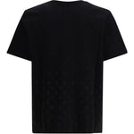 T-shirt con monogramma in nero Casablanca - uomo 