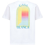 T-shirt con stampa L'arche in bianco Casablanca - uomo 