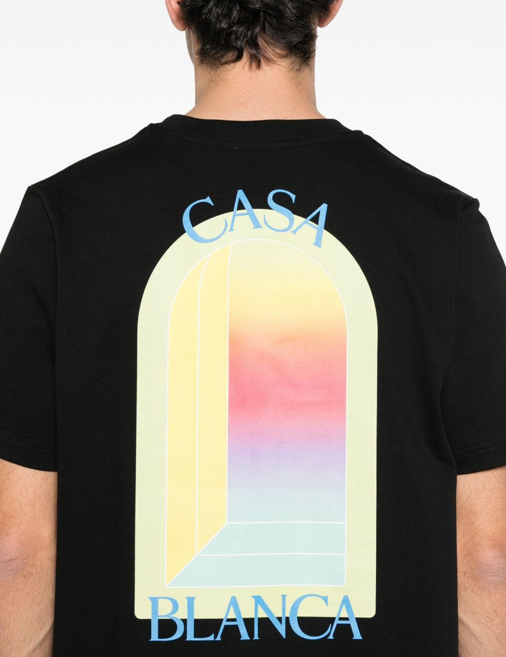 T-shirt stampata L'arche in nero Casablanca - uomo 