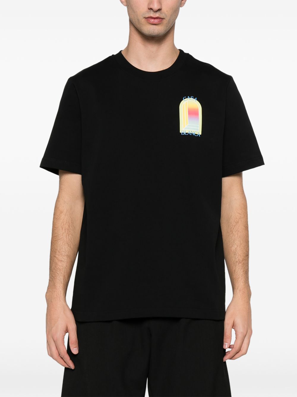 T-shirt stampata L'arche in nero Casablanca - uomo 