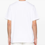 T-shirt classica con grafica orchidea in nero Casablanca - uomo 