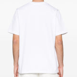 T-shirt classica con grafica orchidea in nero Casablanca - uomo 