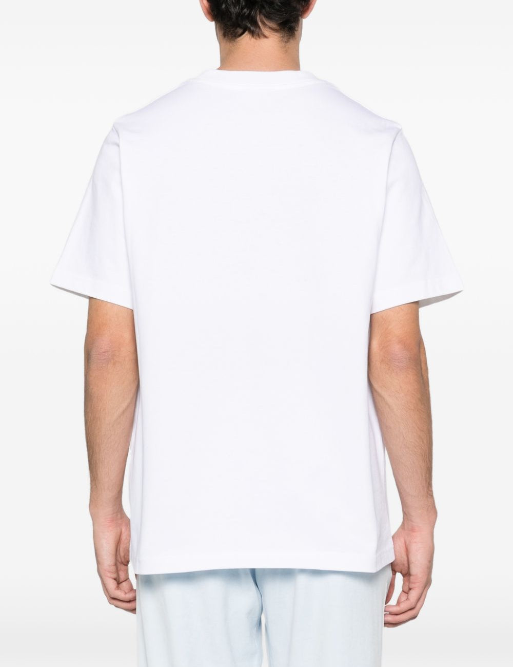 T-shirt a maniche corte con stampa grafica in bainco Casablanca - uomo 