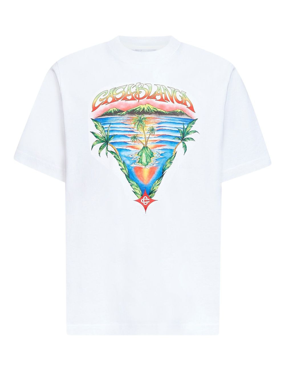 T-shirt Innocence Triangle in bianco Casablanca - uomo 