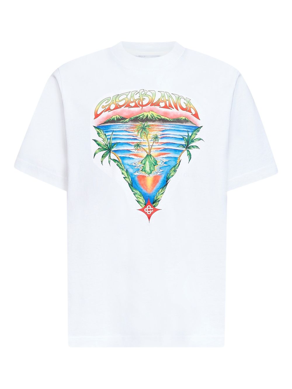 T-shirt Innocence Triangle in bianco Casablanca - uomo 